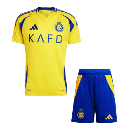 Al Nassr FC 2024/25 Home Replica Jersey Kit (Men's, Adidas, Jersey + Shorts)