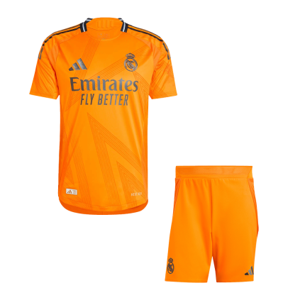 Official Real Madrid 2024/25 Away Replica Soccer Kit (Jersey & Shorts)