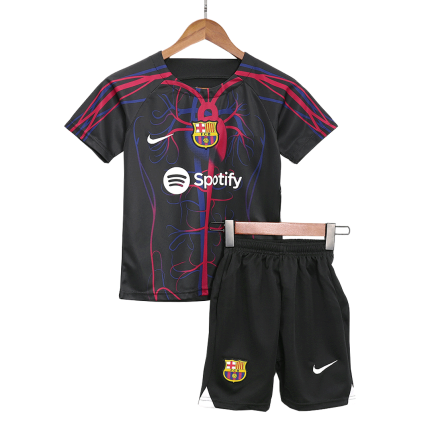 Official Kids Barcelona Home Soccer Kit 2023/24 (Jersey & Shorts)